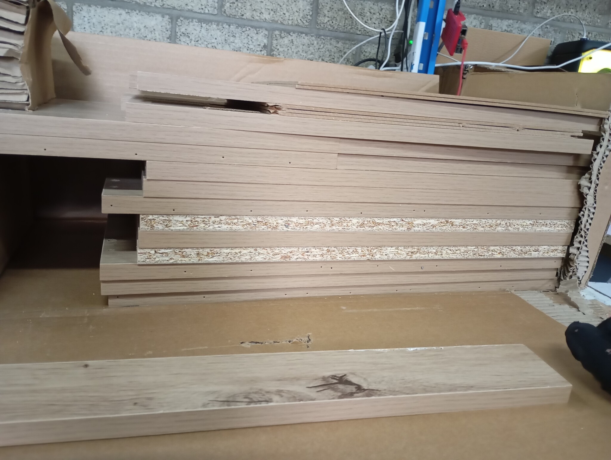 vidaXL Tv-meubel 150x30x44,5 cm bewerkt hout artisanaal eikenkleur