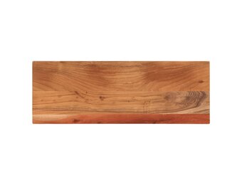 vidaXL Tafelblad rechthoekig 80x40x2,5 cm massief acaciahout