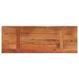 vidaXL Tafelblad rechthoekig 80x40x2,5 cm massief acaciahout