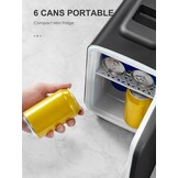 Mini Koelkast 4 Liter Obsidian Zwart - Koelen & Verwarmen