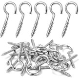 RVS Schroefhaken M3-40mm (10 stuks) - 26% Korting!