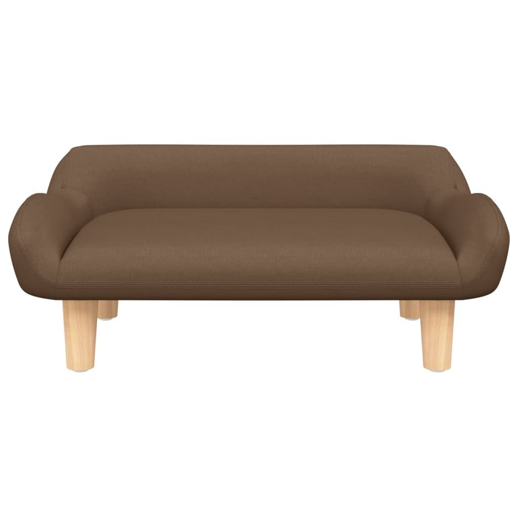 Bruine Kinderbank Stof 70x40x24 cm - 34% Korting!