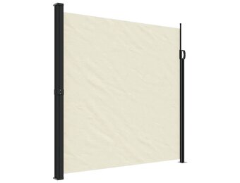 Uittrekbaar Windscherm 200x600 cm Crème - 34% Korting