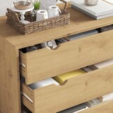 Ladekast OTTA 76,5x39,5x90 cm Massief Grenenhout - 35% Korting!