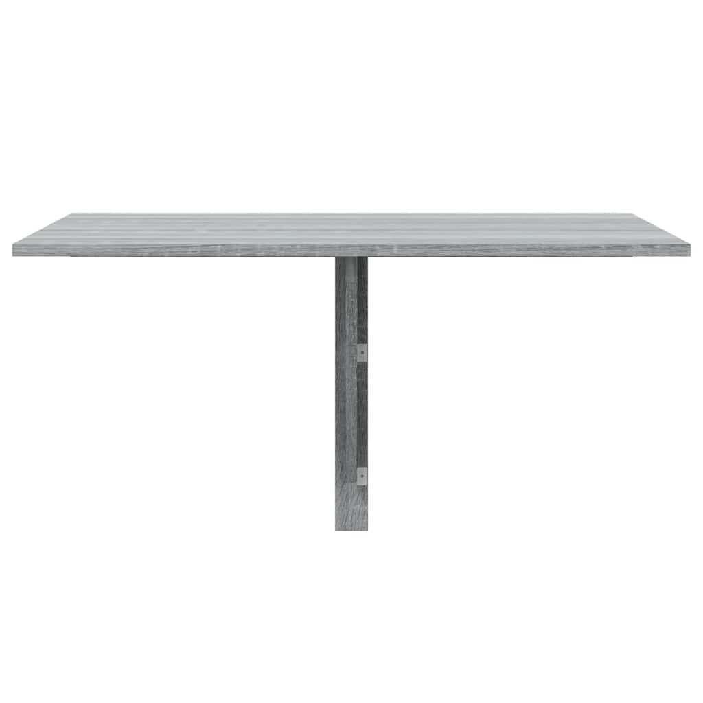 Opvouwbare Wandtafel 100x60x56 cm - Bewerkt Hout Grijs Sonoma (42% Korting)