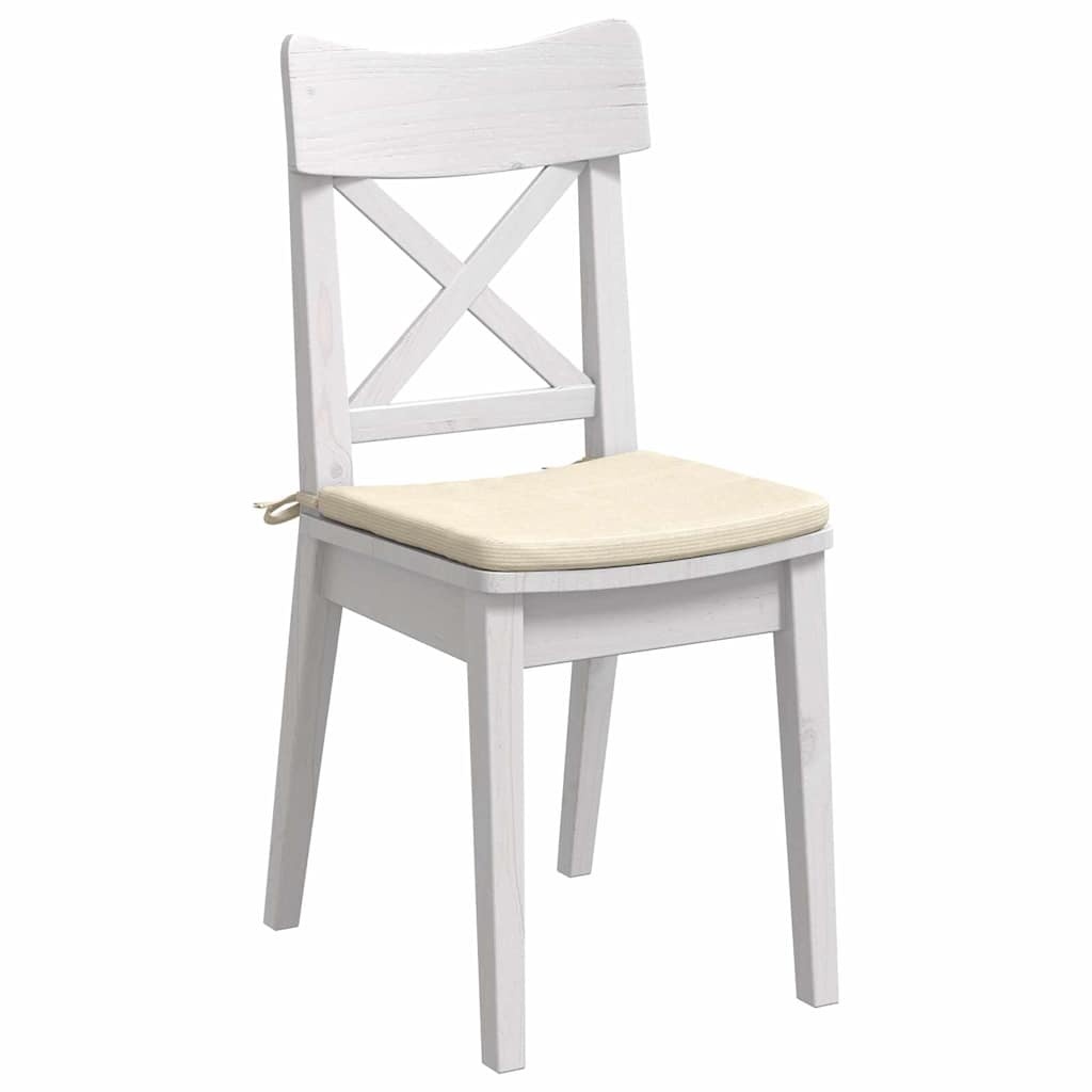 VidaXL Zitkussens Crème (4 stuks) - 40x40cm - 58% Korting!