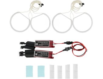 AUTOXBERT Angel Eyes Halo Ring Set voor BMW E46 E36 E38 E39 - 12V 6000K Hoge Helderheid Wit