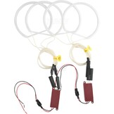 AUTOXBERT Angel Eyes Halo Ring Set voor BMW E46 E36 E38 E39 - 12V 6000K Hoge Helderheid Wit