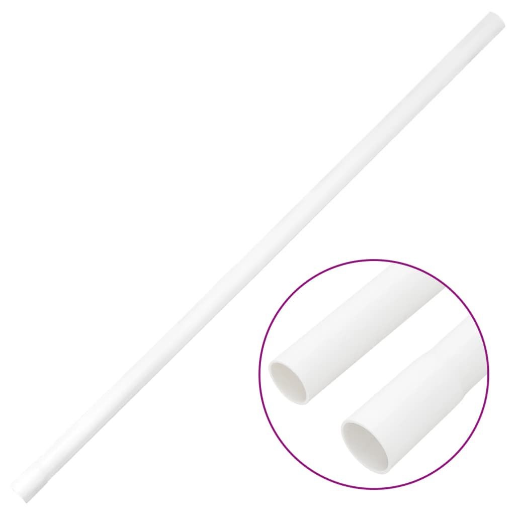 VidaXL Kabelgoten met Klemmen 30m PVC - 33% Korting