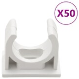 VidaXL Kabelgoten met Klemmen 30m PVC - 33% Korting