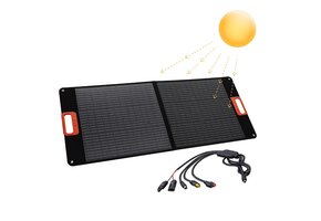 Opvouwbaar Zonnepaneel 100W - Draagbaar & Efficiënt met 35% Korting