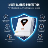 Hybride Omvormer Zonne-energie Off-grid 3500W - 35% Korting