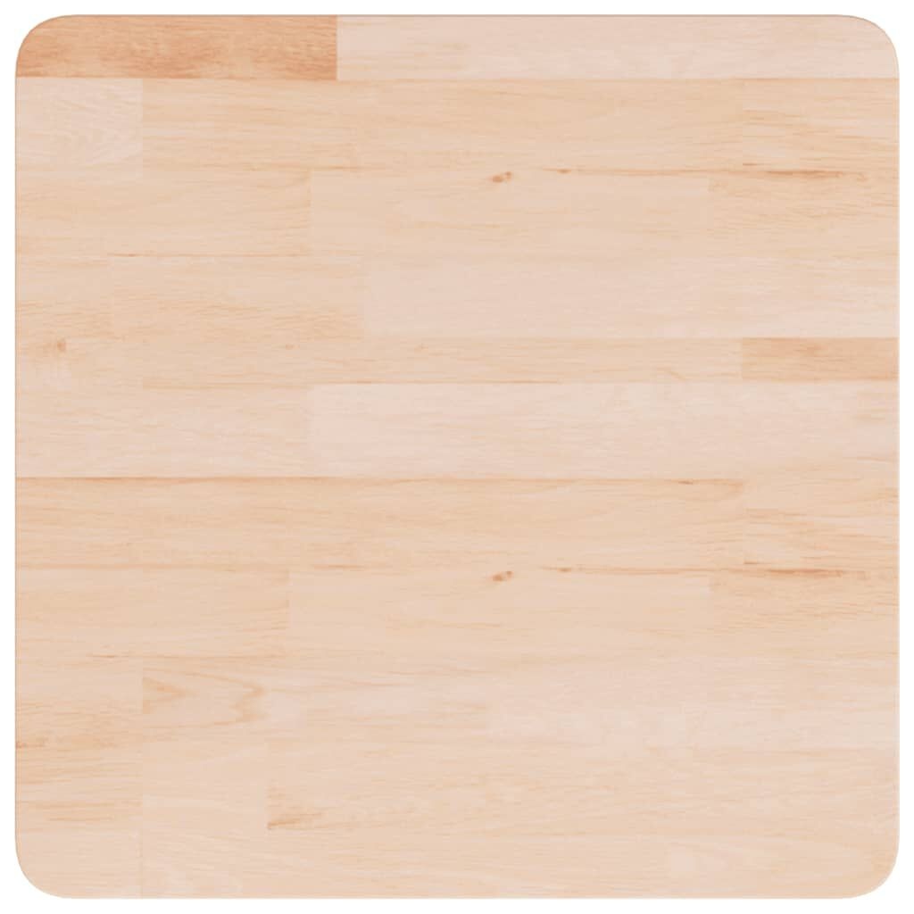 VidaXL Tafelblad Eikenhout Vierkant 50x50cm Onbehandeld - 34% Korting