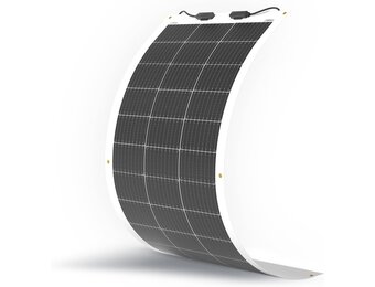 Flexibel Zonnepaneel 100W 12V Monokristallijn - 35% Korting!