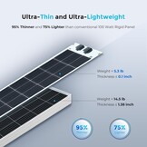 Flexibel Zonnepaneel 100W 12V Monokristallijn - 35% Korting!