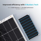 Flexibel Zonnepaneel 100W 12V Monokristallijn - 35% Korting!
