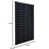 Monokristallijn Zonnepaneel 210W 36V - 35% Korting!