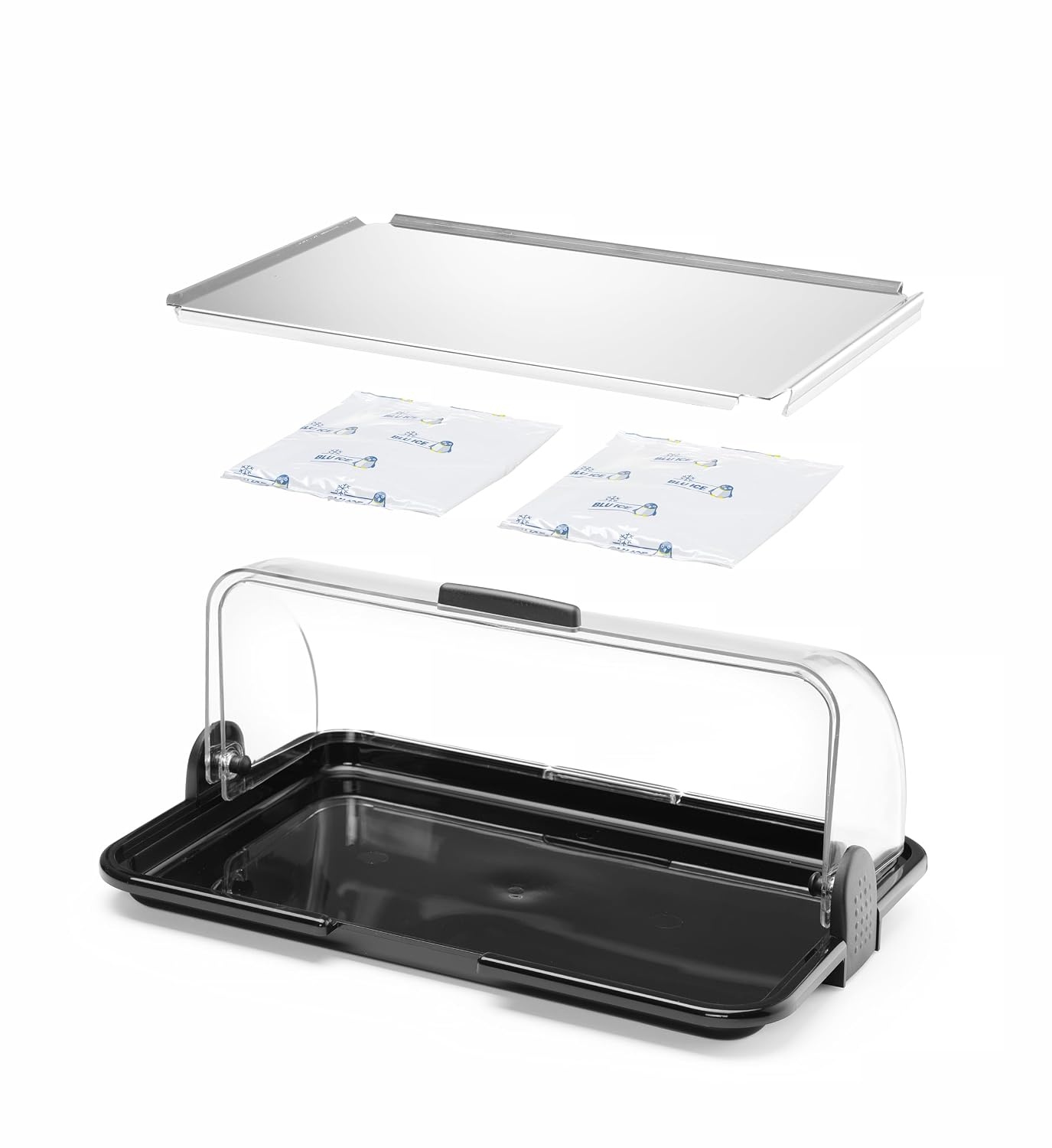 Roltop Buffetvitrine Koel/Verwarm Display - 61% Korting