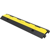 Kabelbrug 2 Kanalen (5 Stuks) - 4900kg Laadvermogen - Zwart/Geel