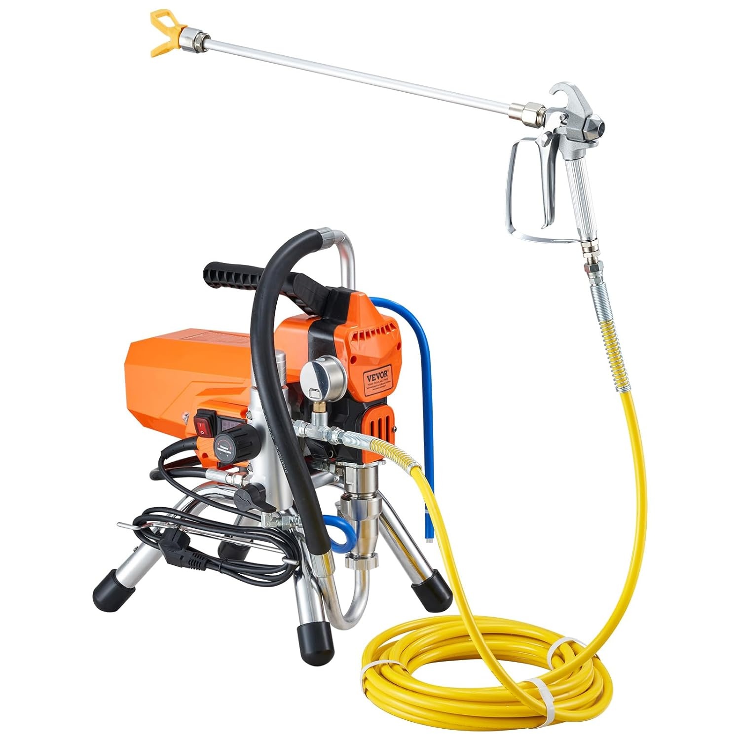 Airless Verfspuit 2000W met 60% Korting | Binnen & Buiten