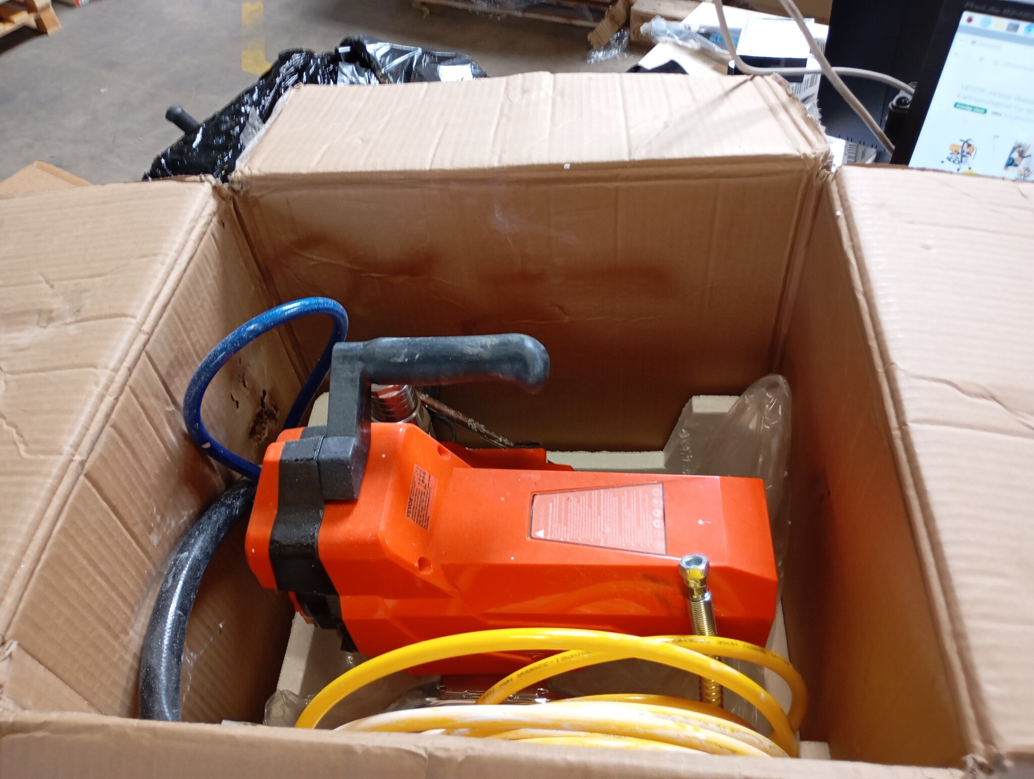 Airless Verfspuit 2000W met 60% Korting | Binnen & Buiten