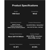 Gaming Stuur V900 Gen2: PC, Xbox, PS4, PS3, Switch | 34% Korting!