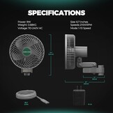 Clipventilator Kweekruimte 15cm Zilver - 34% Korting!