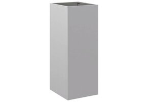 Plantenbak 32x29x75cm Gegalvaniseerd Staal Zilver - 29% Korting