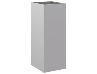 Plantenbak 32x29x75cm Gegalvaniseerd Staal Zilver - 29% Korting