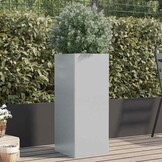 Plantenbak 32x29x75cm Gegalvaniseerd Staal Zilver - 29% Korting