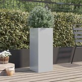 Plantenbak 32x29x75cm Gegalvaniseerd Staal Zilver - 29% Korting
