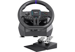 Gaming Racestuur met Hall-Pedalen | 34% Korting