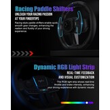 Gaming Racestuur met Hall-Pedalen | 34% Korting