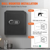 Digitale Meubelkluis 51L met Alarm & Pincode - 30% Korting