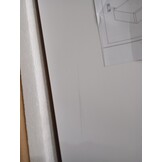 MDF Wandschap met Lade - 60 cm Wit | 53% Korting