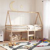 Kinderbedhuisje Grenenhout 199x95,5x88 cm - 33% Korting!