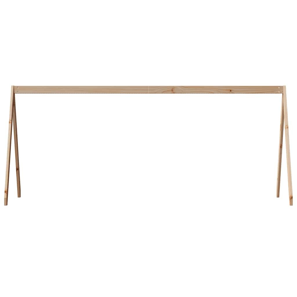 Kinderbedhuisje Grenenhout 199x95,5x88 cm - 33% Korting!