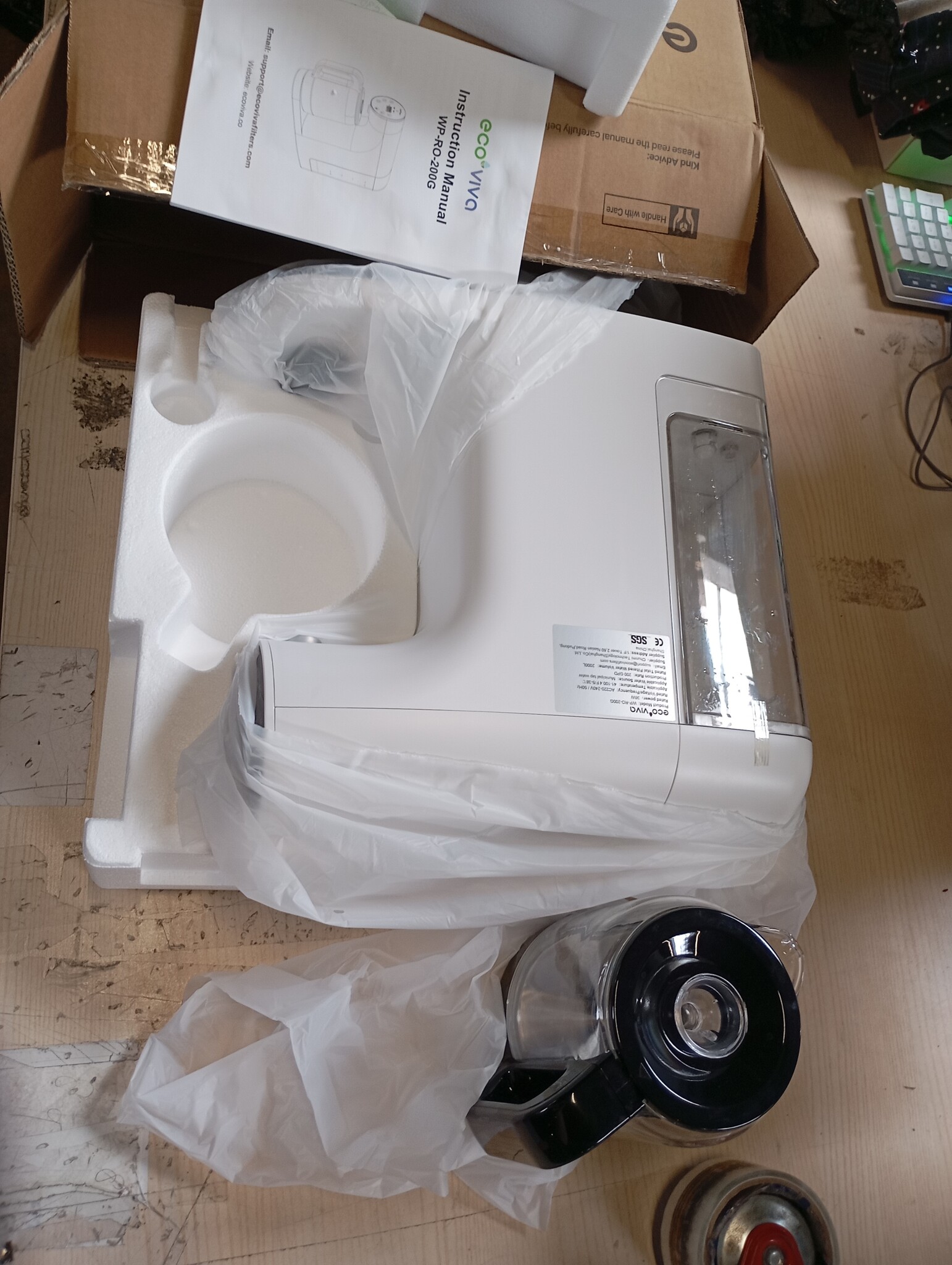 Draagbaar Aanrecht Waterfilter met Omgekeerde Osmose & TDS Display - 55% Korting!