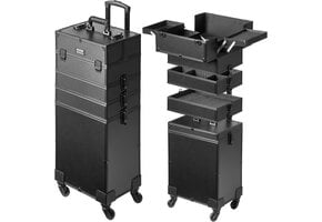 Make-upkoffer 5-in-1 Zwart - 34% Korting