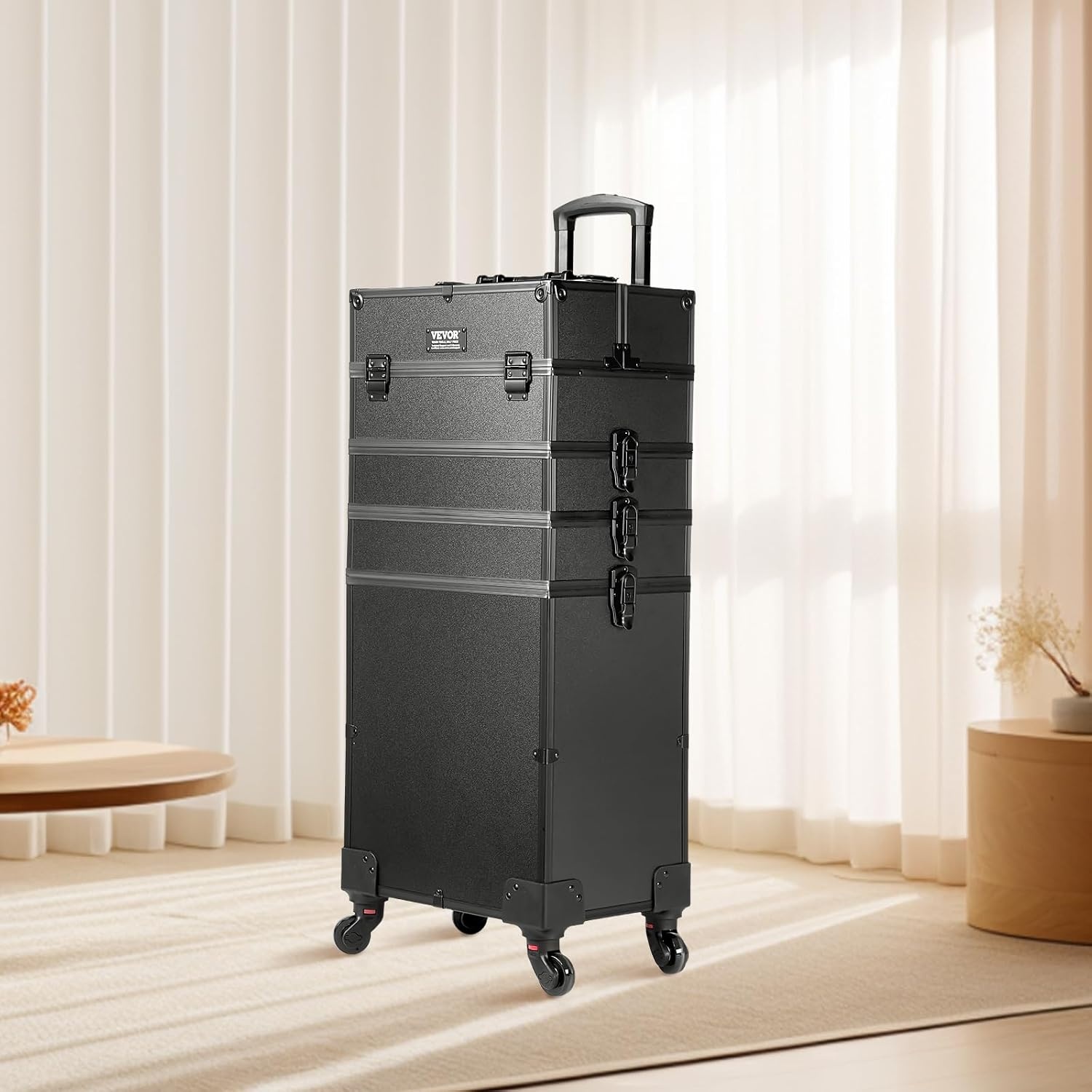 Make-upkoffer 5-in-1 Zwart - 34% Korting