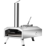 Draagbare Buiten Pizzaoven 35% Korting | RVS | 12 inch Pizza
