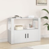 Wit Dressoir 80x30x60 cm - Bewerkt Hout | 71% Korting
