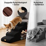 Honden Trappetje Zwart 4 Treden - 34% Korting