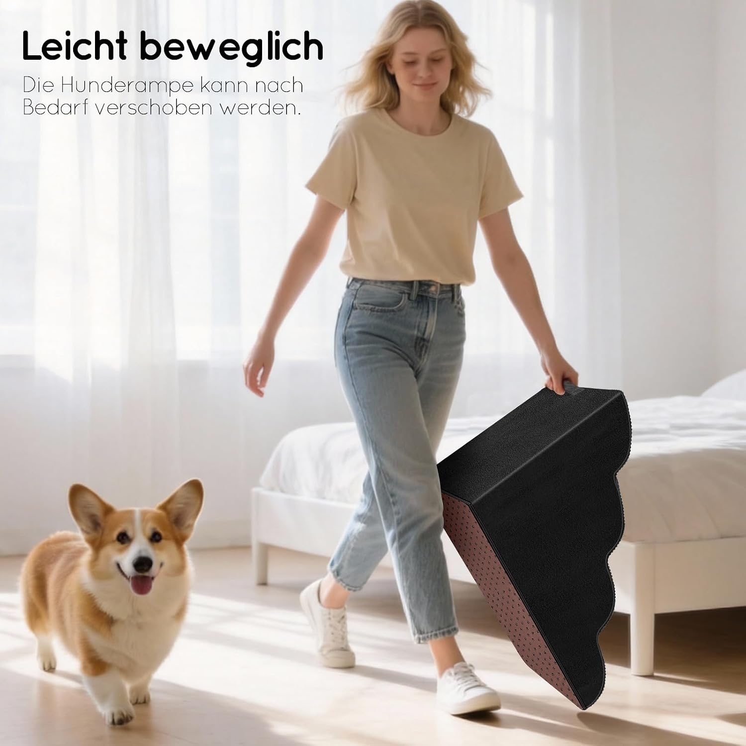 Honden Trappetje Zwart 4 Treden - 34% Korting
