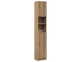 Badkamerkast Bewerkt Hout Artisanaal Eiken - 34% Korting