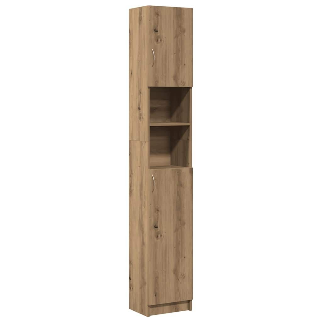Badkamerkast Bewerkt Hout Artisanaal Eiken - 34% Korting