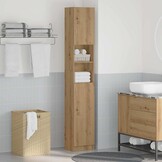 Badkamerkast Bewerkt Hout Artisanaal Eiken - 34% Korting