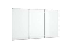 Inklapbaar Whiteboard 180x100cm - Magnetisch & 70% Korting