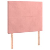 vidaXL Hoofdborden 2 st fluweel roze - 59% Korting