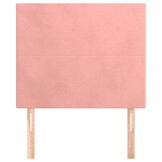vidaXL Hoofdborden 2 st fluweel roze - 59% Korting